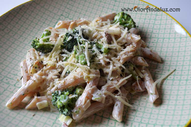 Macarrones con brocoli