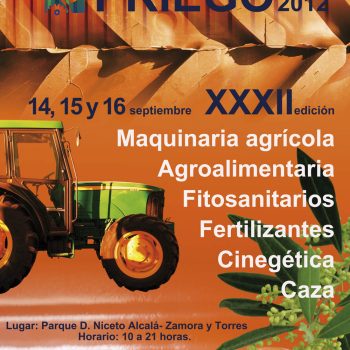 Cartel Agropriego-2012 Agropriego 2012
