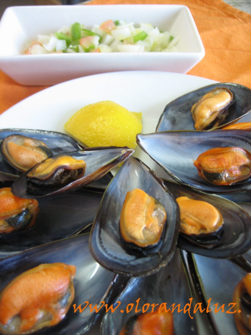 Mejillones al limón