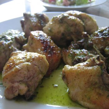 Pollo en salsa verde Pollo en salsa verde
