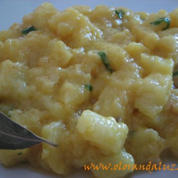 MOJETE DE PATATAS Mojete de patatas