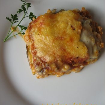 Pastel de berenjena