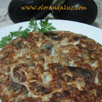 TORTILLA DE BERENJENA Tortilla de berenjena