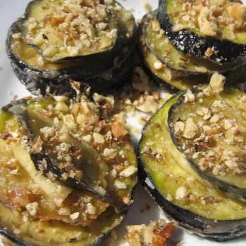 Berenjenas con queso brie Berenjenas con queso brie