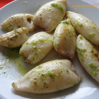 130305 Calamares-plancha Calamares a la plancha