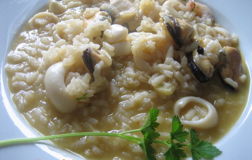 Arroz con calamares