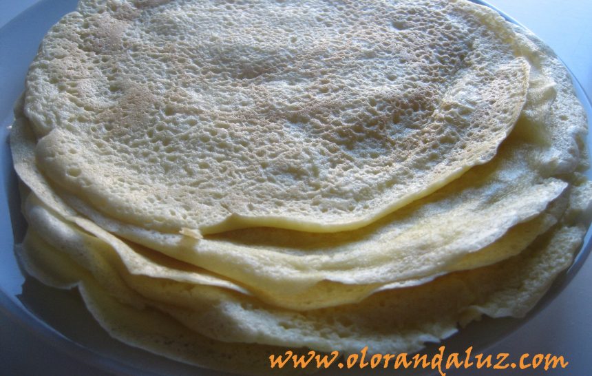 Masa de crepes