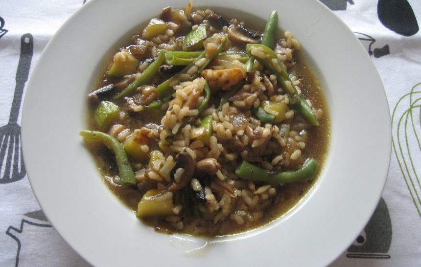 Arroz con verduras