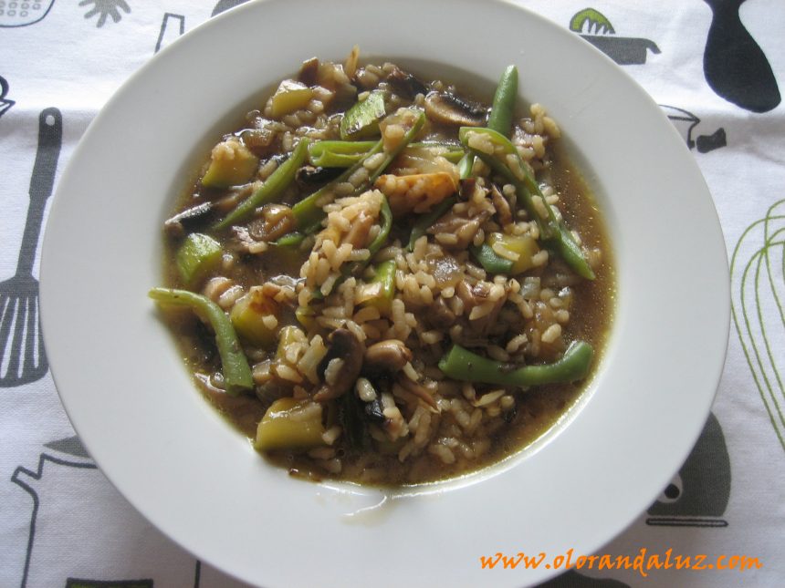 Arroz con verduras