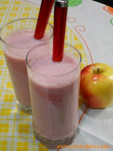 Batido de fresa