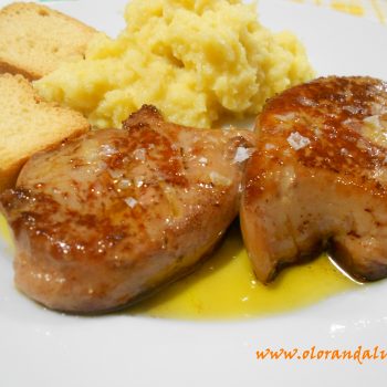 Foie-con-pure-de-manzana Foie con pure de manzana