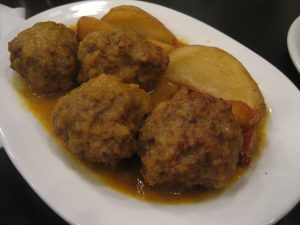 Albondigas mozárabes