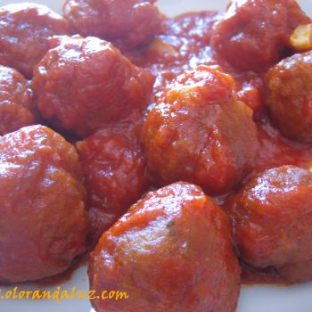 albondigas-tomate Albondigas con tomate