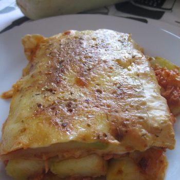 lasaña-calabacin Lasaña de calabacín