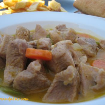 Guiso de pavo Guiso de pavo