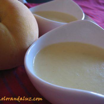 crema-templada-melocoton Crema templada de melocotón