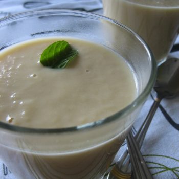 crema-de-esparragos Sopa fría de espárragos blancos en conserva