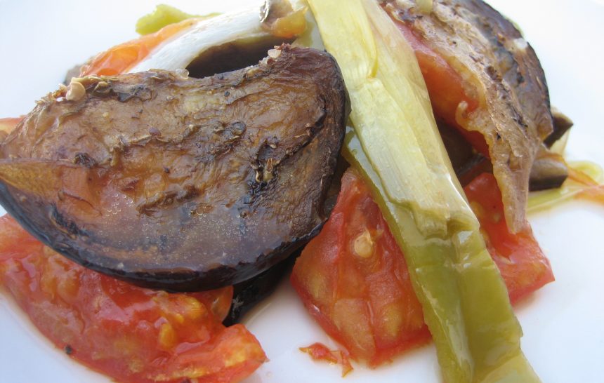 Verduras asadas o al horno