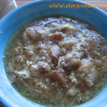 sopa-de-ajo-y-jamon Sopa de ajo y jamón