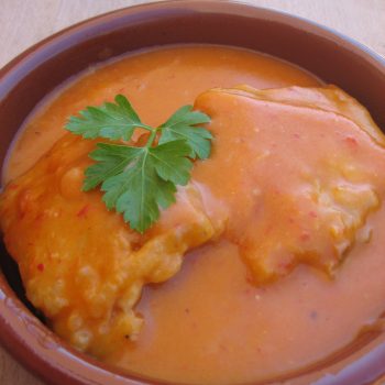 Bacalao-alimoje Bacalao en alimoje de Granada