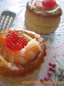 Vol-au-vent-gambas