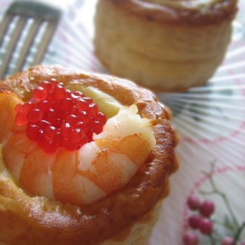 Volován-gambas Volován-gambas