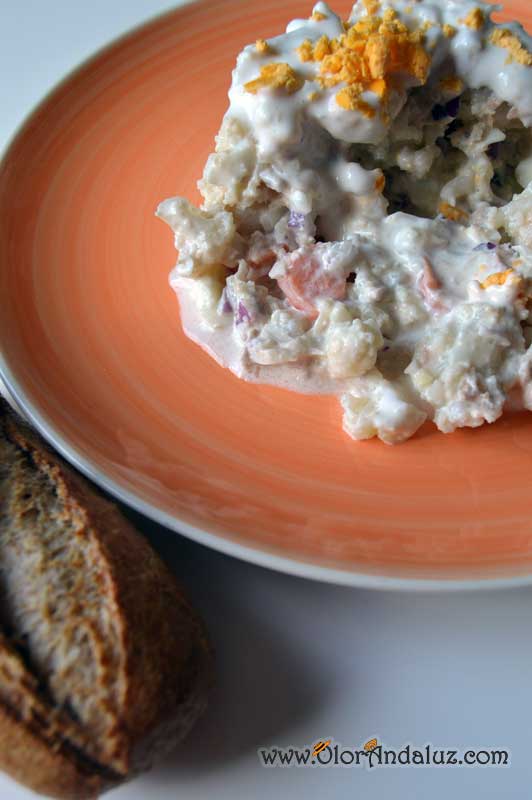 Ensaladilla de coliflor