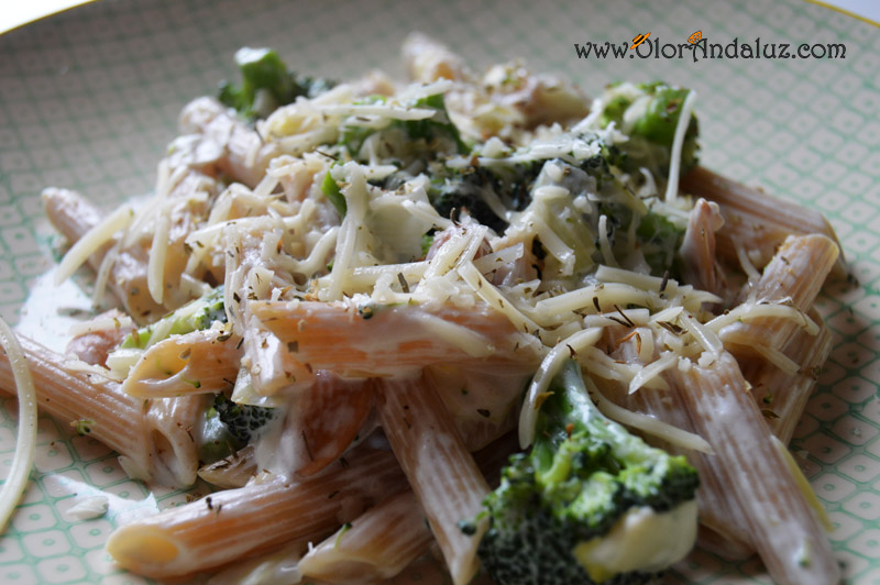 Macarrones con brocoli