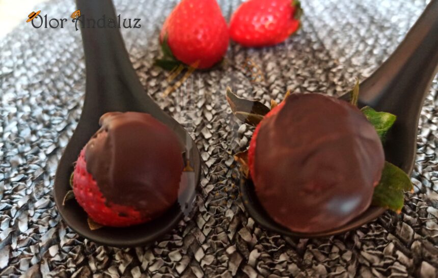 Fresas con chocolate