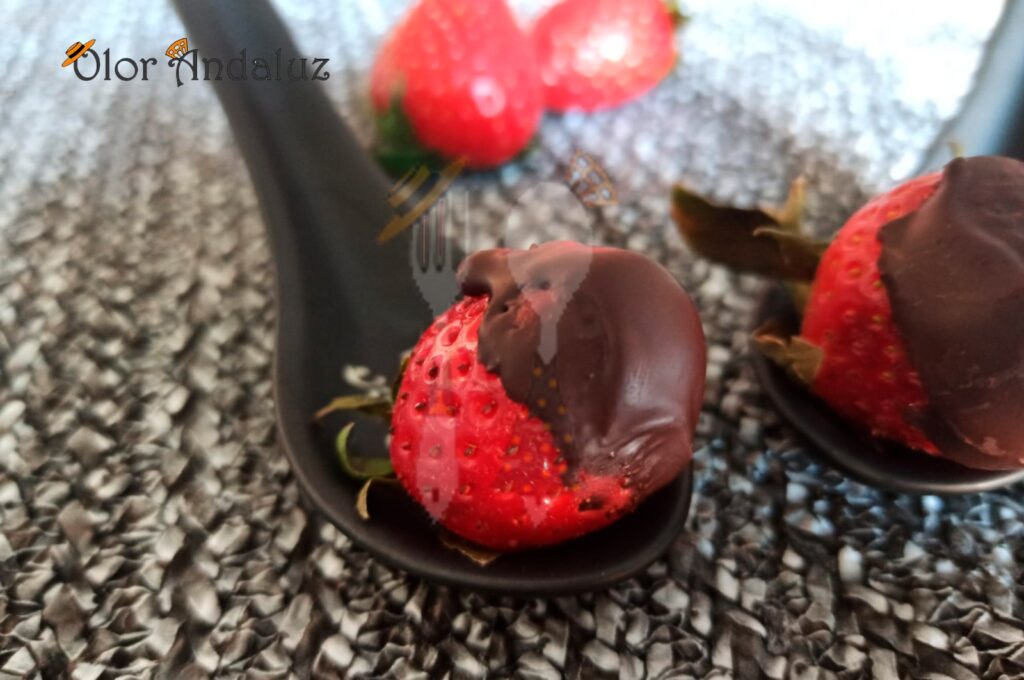 Fresas con chocolate